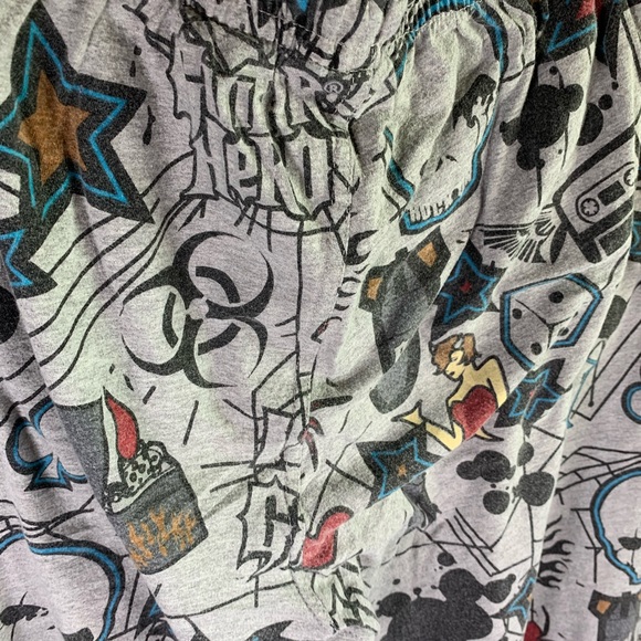 RARE Y2K guitar hero Pajama pants - Picture 7 of 7